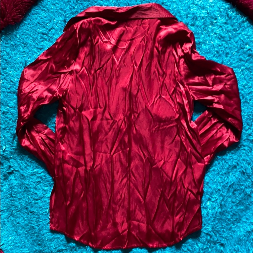 Ruby vintage glossy button down shirt - Picture 7 of 11